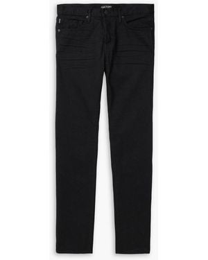 Tom Ford Slim-Fit Selvedge Jeans - Black