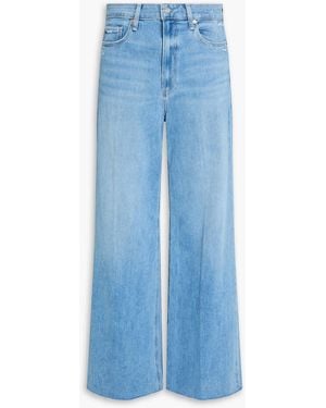 PAIGE Anessa High-Rise Wide-Leg Jeans - Blue