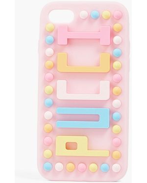 PUCCI Embellished Silicone Iphone 7/8 Case - Pink