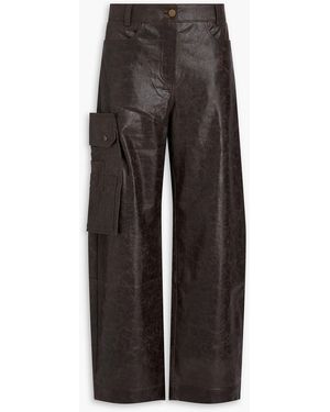 Rejina Pyo Margot Cargo Trousers - Brown
