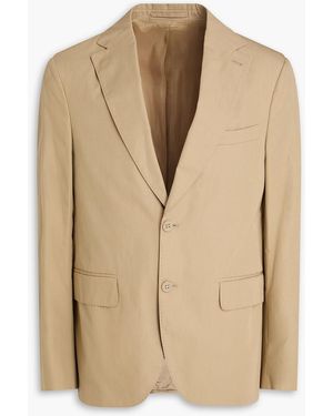 Officine Generale Arthus Cotton Blazer - Natural