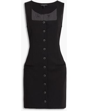 Rag & Bone Marianne Ponte Mini Dress - Black