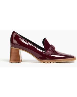 Elleme Chouchou Patent-leather Court Shoes - Red