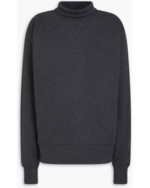 TOTEME French Cotton-terry Sweatshirt - Blue