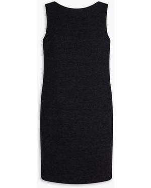 Loulou de Saison Maley Bouclé-Tweed Mini Dress - Black