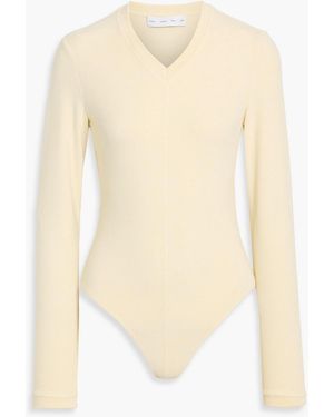 Proenza Schouler Delaney Stretch-Jersey Bodysuit - White