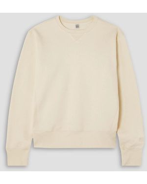 TOTEME Cotton-jersey Sweatshirt - Natural