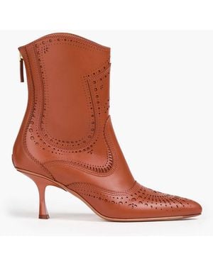 Zimmermann Eliot 65 Leather Cowboy Boots - Brown
