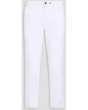 Rag & Bone Slim-Fit Stretch-Cotton Twill Chinos - White