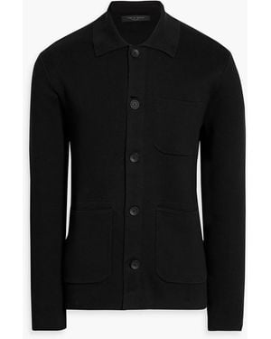 Rag & Bone Jayden Cotton Cardigan - Black