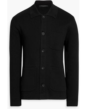 Rag & Bone Jayden Cotton Cardigan - Black