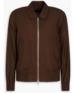 Officine Generale Wool Jacket - Brown