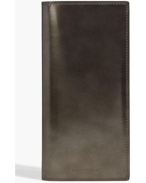 dunhill Duke Burnished Leather Wallet - Brown