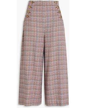 Zimmermann Tweed Culottes - Brown