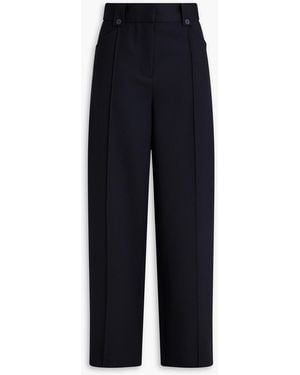 3.1 Phillip Lim Hose mit weitem bein aus woll-twill - Blau