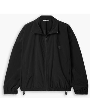 T By Alexander Wang Shell Track Jacket - Black