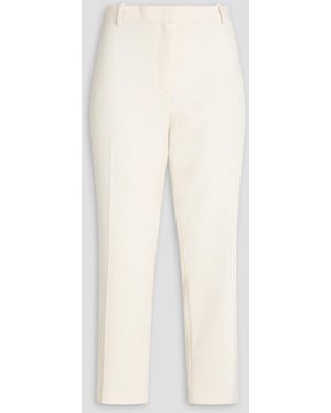 Theory Treeca Admiral Crepe Tapered Trousers - White