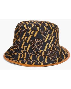 Emilio Pucci Jacquard Bucket Hat - Black