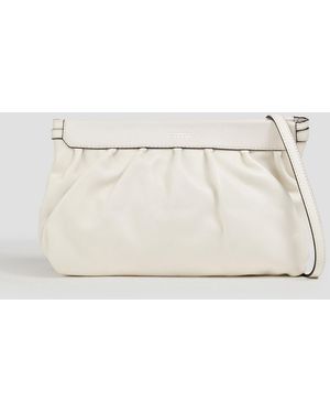 Isabel Marant Luz Leather Pouch - Natural