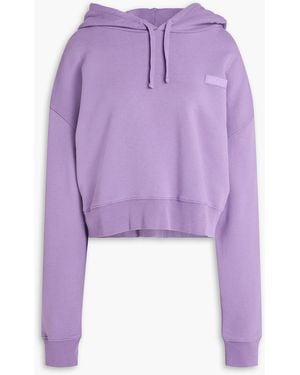 IRO French Cotton-Terry Hoodie - Purple