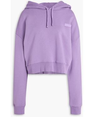 IRO French Cotton-Terry Hoodie - Purple