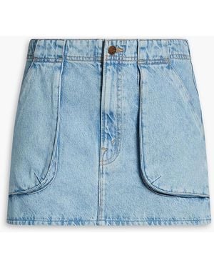 Mother Denim Mini Skirt - Blue