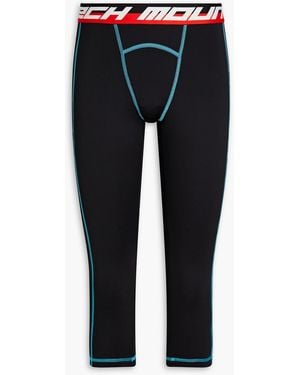 Aztech Mountain Cropped strumpfhose aus stretch-material - Blau