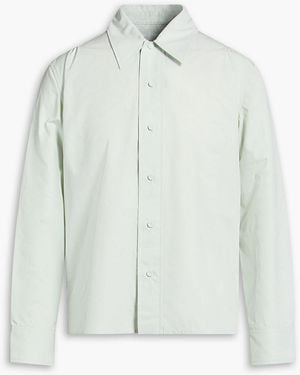 Jil Sander Cotton-Poplin Shirt - White