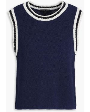 Rag & Bone Meghan Knitted Top - Blue