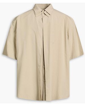 Jil Sander Cotton-Poplin Shirt - Natural
