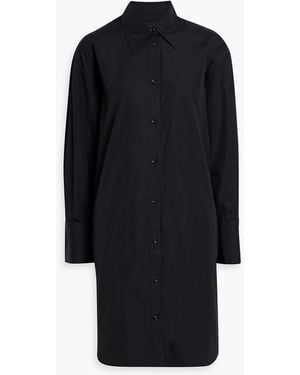 Simone Rocha Oversized-hemd aus baumwollpopeline - Schwarz