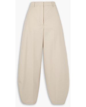 By Malene Birger Carlien Stretch -twill Tapered Trousers - White
