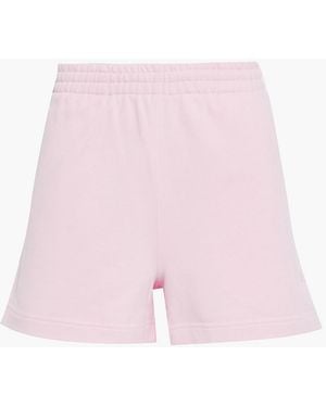 Helmut Lang French Cotton-Terry Shorts - Pink