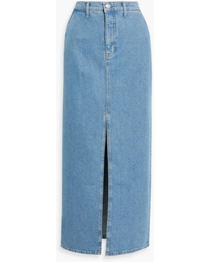 10 Crosby Derek Lam Denim Maxi Skirt - Blue