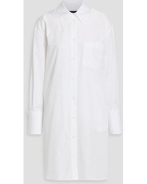 Simone Rocha Oversized Cotton-Poplin Shirt - White