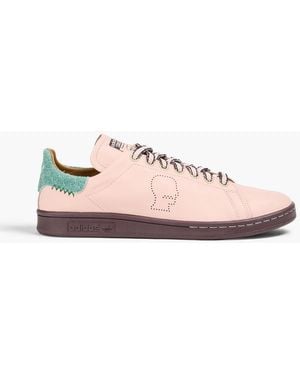 adidas x Brain Dead Sneakers "stan smith" aus leder - Pink
