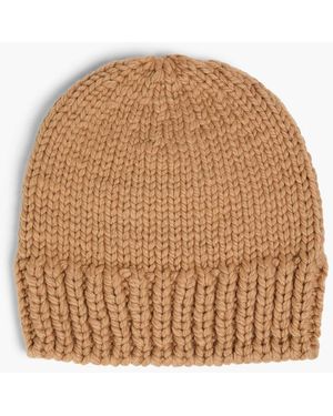 Federico Curradi Beanie aus wolle - Natur