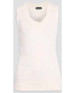 Tom Ford Cashmere Tank - Natural