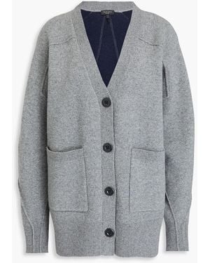 Rag & Bone Bridget cardigan aus einer alpakamischung - Grau