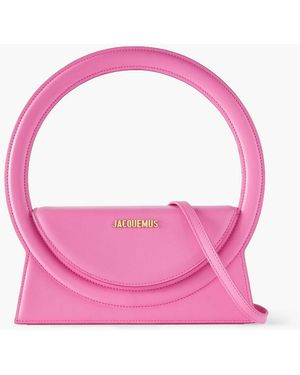 Jacquemus Rond Leather Shoulder Bag - Pink