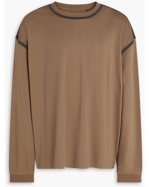 Rag & Bone Cotton-Jersey T-Shirt - Brown