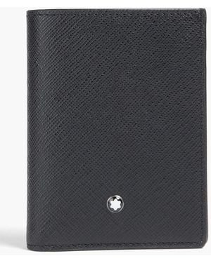 Montblanc Sartorial Textured-Leather Cardholder - Black