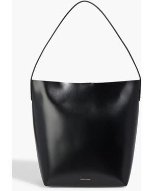 Mansur Gavriel Everyday Cabas Leather Shoulder Bag - Black
