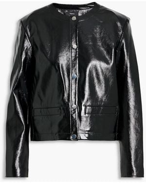 Theory Glossed Jacket - Black