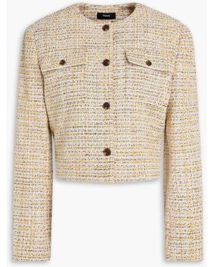 Theory Tweed Jacket - Natural