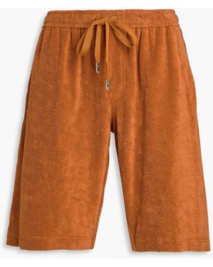 Dolce & Gabbana Cotton-terry Shorts - Orange