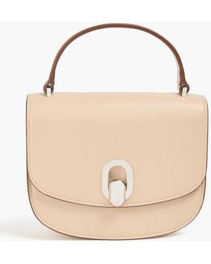 SAVETTE Leather Tote - Natural