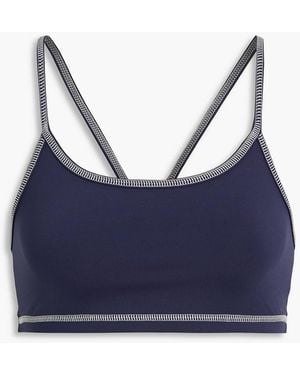 Twenty Stretch Sports Bra - Blue