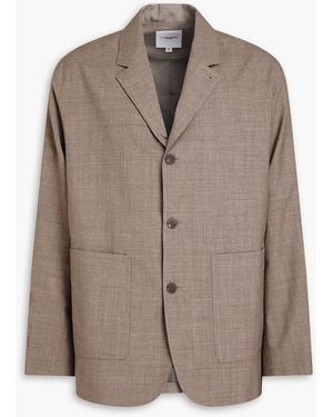 LE17SEPTEMBRE Wool Blazer - Brown