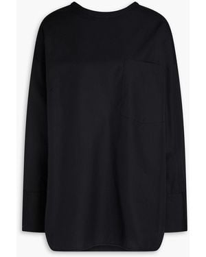 A.Emery Isola Cotton-poplin Blouse - Black